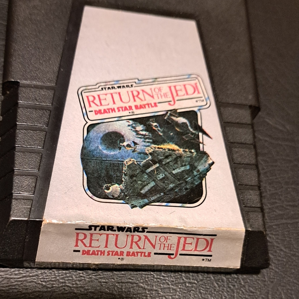 Atari 2600 return of 25th the Jedi cartridge
